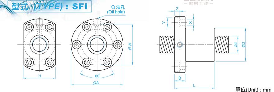 TBI SFI01610-3 tbi滚珠丝杆螺母安装方法