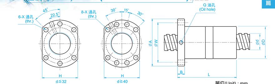 TBI DFU03205-4 tbi滚珠丝杆螺母安装方法