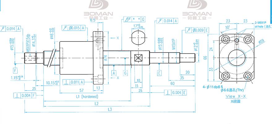 TBI XSVR02010B1DGC5-399-P1 tbi丝杆怎么调节预压