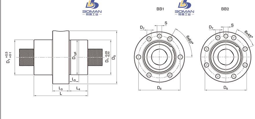 REXROTH R157C 台湾tsk滚珠丝杠